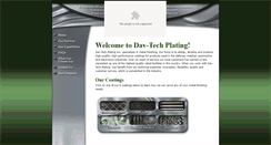 Desktop Screenshot of dav-techplatinginc.com